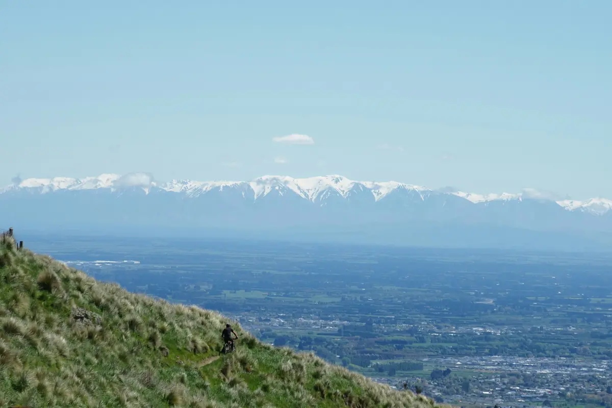 View from Summit Road above Christchurch